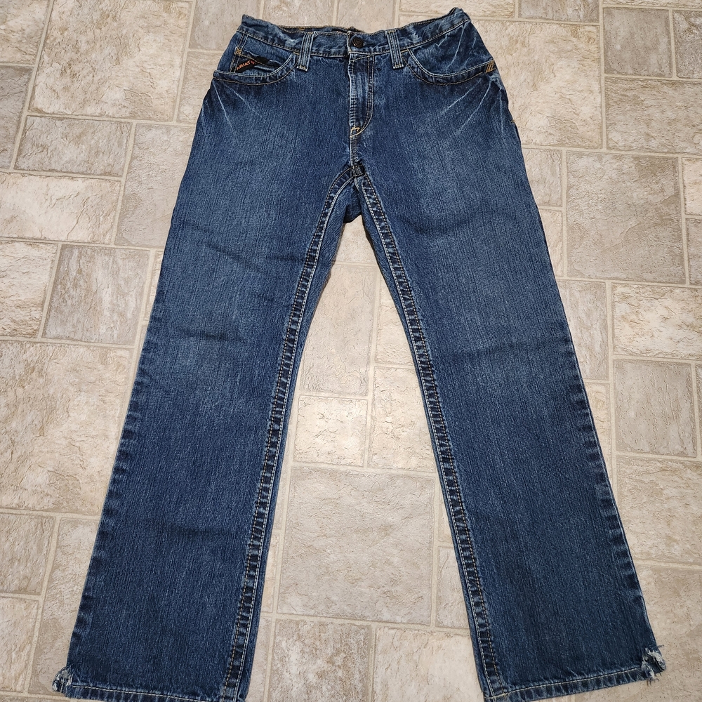 Ariat FR Men's Relaxed Fit Blue Jeans
